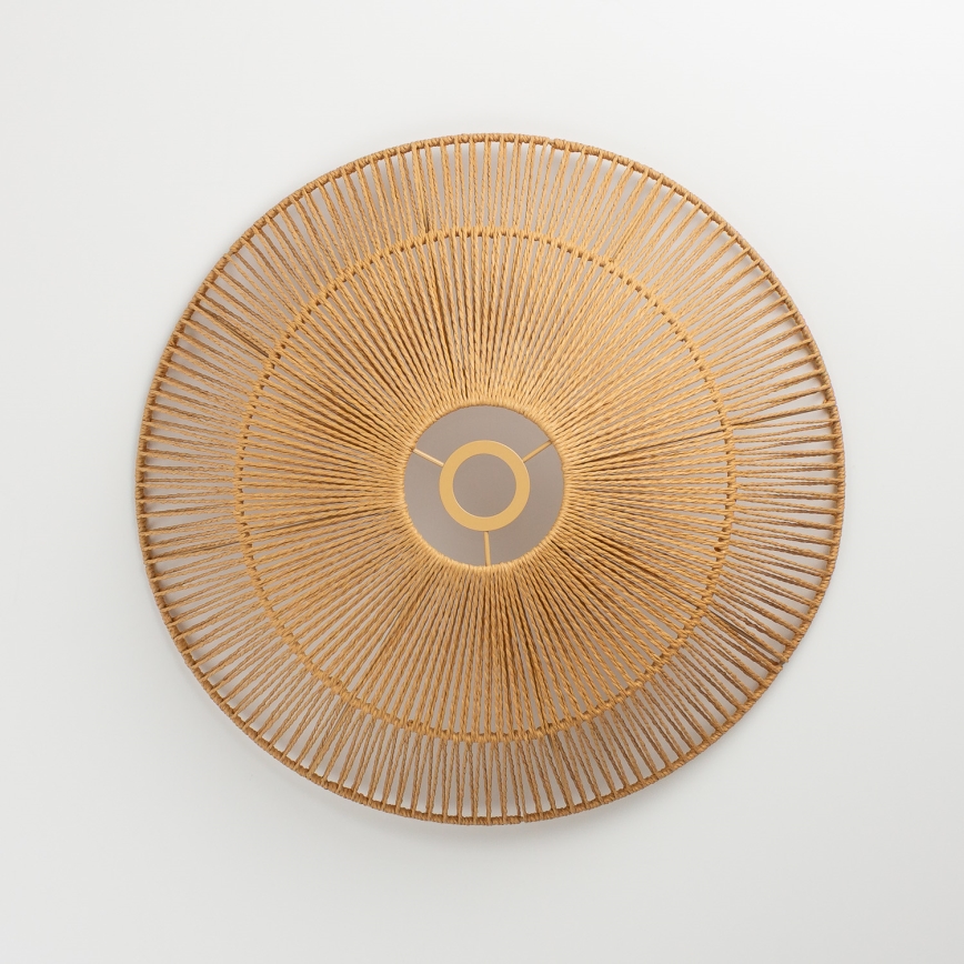 Brilagi - Lampadario LED da soffitto CERIA BOHO 1xE27/40W/230V Ø 50 cm marrone/rovere