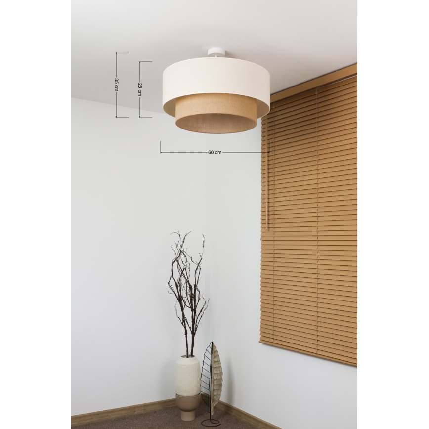 Brilagi - Lampadario LED da soffitto stile BOHO 3x E27/15W/230V Ø 60 cm