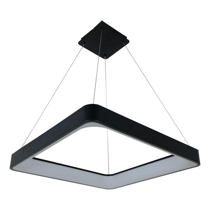 Brilagi - Lampadario LED dimmerabile a cavo FALCON II LED/125W/230V 3000-6500K 60x60 cm nero + telecomando