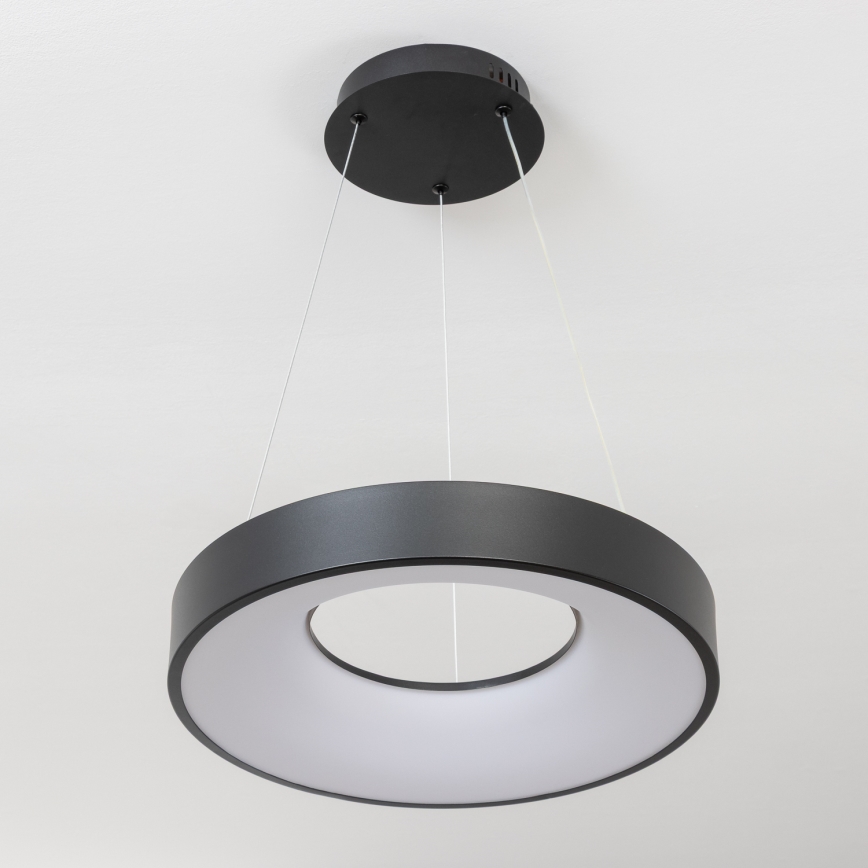 Brilagi - Lampadario dimmerabile a sospensione con cavo FALCON II LED/67W/230V 3000-6500K Ø 40 cm nero + telecomando