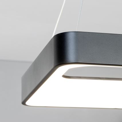 Brilagi - Lampada a sospensione LED dimmerabile su cavo FALCON II LED/80W/230V 3000-6500K 40x40 cm nero + telecomando