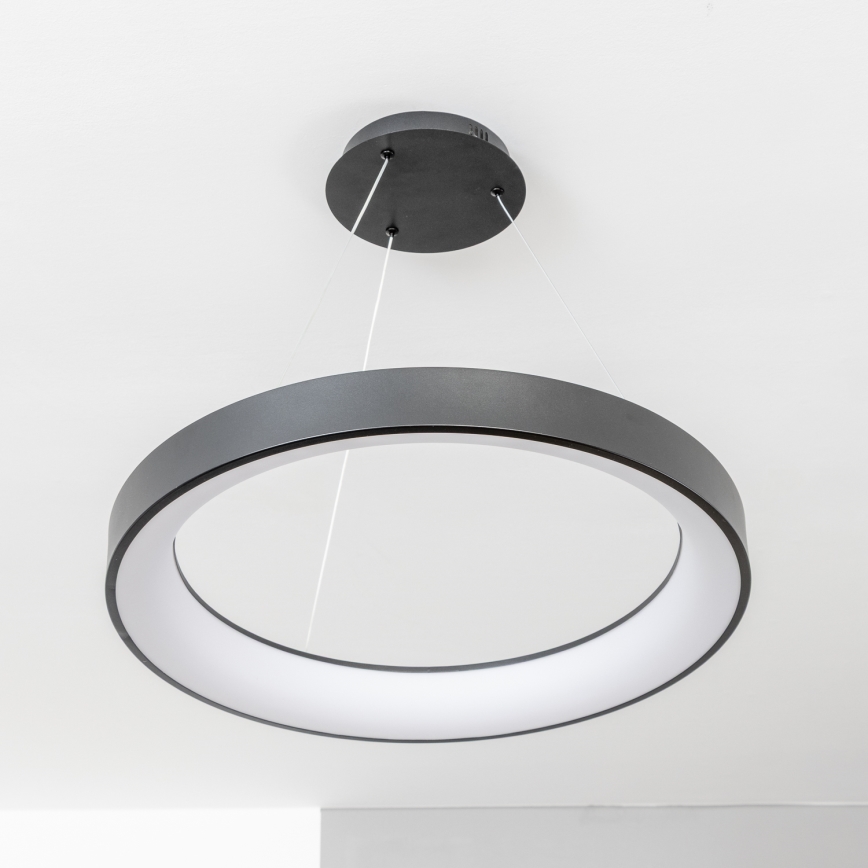 Brilagi - Lampadario LED dimmerabile a cavi FALCON II LED/99W/230V 3000-6500K Ø 60 cm nero + telecomando