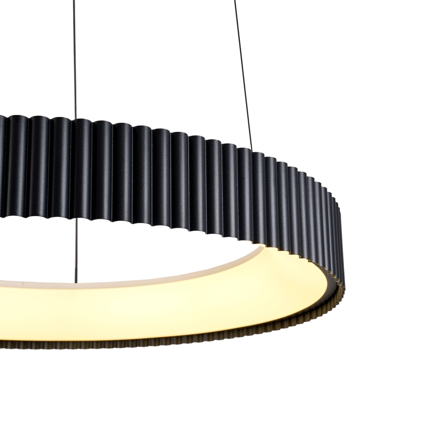 Brilagi - Lampadario a sospensione LED dimmerabile su cavo FALCON MODERN LED/30W/230V 3000-6500K Ø 40 cm nero + telecomando