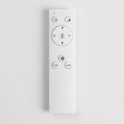 Brilagi - Lampadario LED dimmerabile sospeso con cavo FALCON LED/40W/230V 3000-6500K Ø 45 cm grigio + telecomando