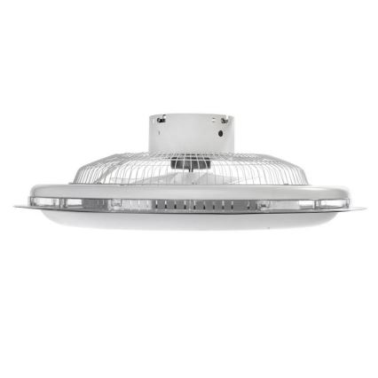 Brilagi - Lampadario LED dimmerabile con ventilatore RONDA LED/65W/230V 3000-6500K nero + telecomando