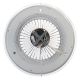 Brilagi - Lampadario LED dimmerabile con ventilatore  RONDA LED/65W/230V 3000-6500K argento