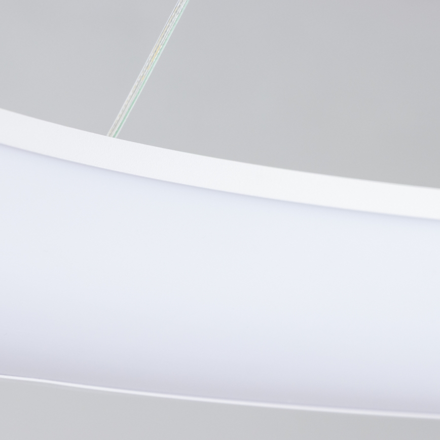 Brilagi - Lampadario LED dimmerabile a cavo FALCON II LED/108W/230V 3000-6500K diam. 80 cm bianco + telecomando