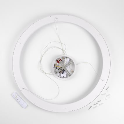 Brilagi - Lampadario LED dimmerabile a cavo FALCON II LED/108W/230V 3000-6500K diam. 80 cm bianco + telecomando