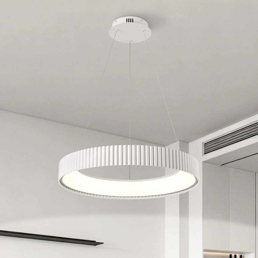 BRILAGI - Lampadario LED dimmerabile su cavo FALCON MODERN LED/54W/230V 3000-6000K Ø 60 cm bianco + telecomando