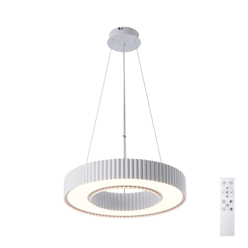 Brilagi - Lampadario dimmerabile a sospensione con cavo LUMIX LED/48W/230V 3000-6000K bianco Ø 50 cm + telecomando