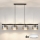 Brilagi - Lampadario LED dimmerabile RGB+CCT a sospensione su cavi AURA LUX 4xGX53/14W/230V 2700-6500K Wi-Fi Tuya nero/fumé