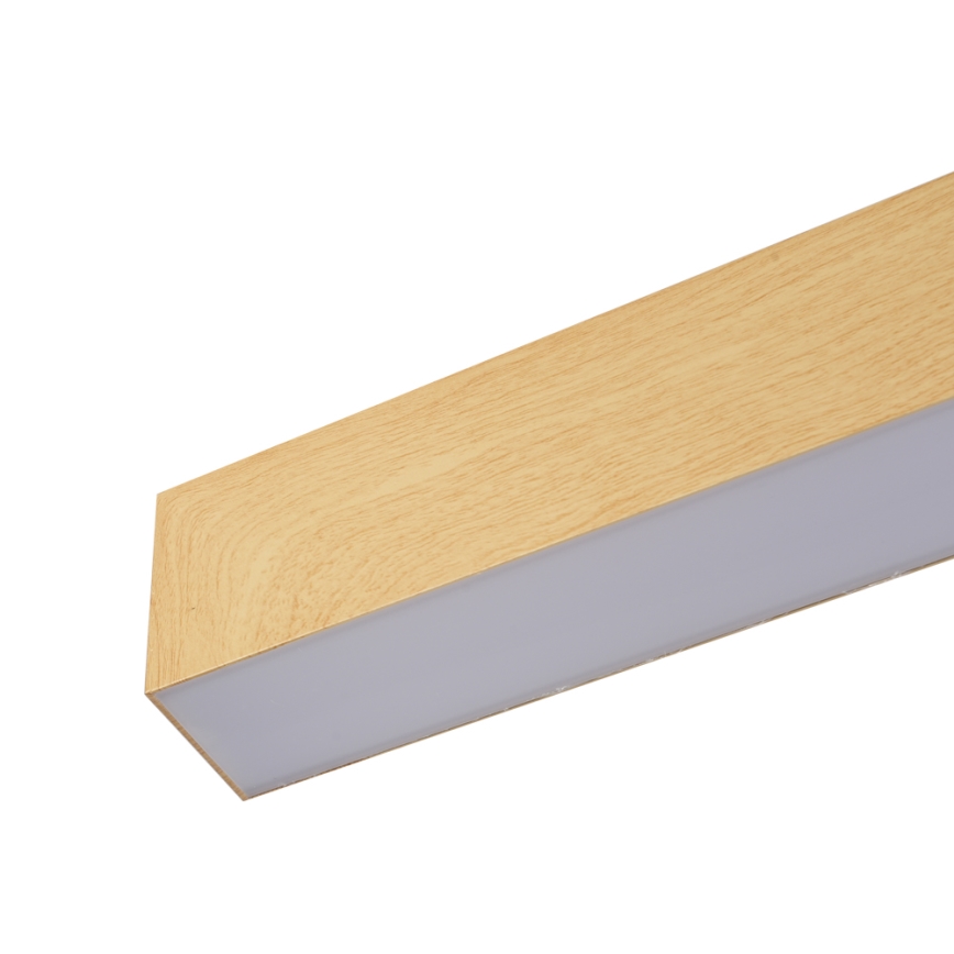 Brilagi - Lampadario LED dimmerabile SLEEKLINE SMART LED/40W/230V Wi-Fi Tuya finitura rovere + telecomando