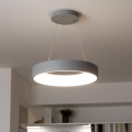 Brilagi - Lampadario LED dimmerabile sospeso con cavo FALCON LED/40W/230V 3000-6500K Ø 45 cm grigio + telecomando