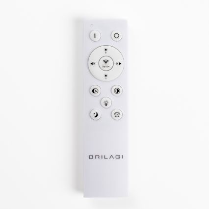 Brilagi - Lampadario sospeso dimmerabile a cavi FALCON II LED/99W/230V 3000-6500K Ø 60 cm bianco + telecomando
