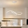 Brilagi - Lampadario LED dimmerabile su cavo INFINITY LED/80W/230V 3000-6000K 80x80 cm bianco + telecomando
