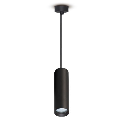 Brilagi - Lampadario LED RGBW dimmerabile a sospensione su cavo SELE 1xGU10/4,8W/230V 3000K nero + telecomando