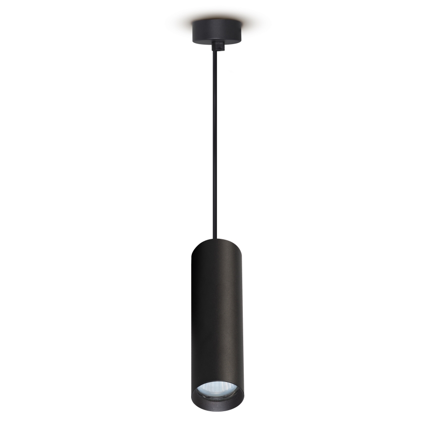 Brilagi - Lampadario LED RGBW dimmerabile a sospensione su cavo SELE 1xGU10/4,8W/230V 3000K nero + telecomando