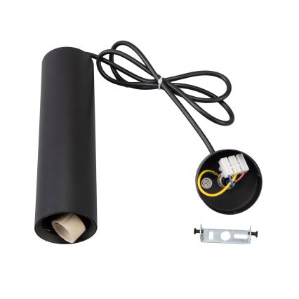 Brilagi - Lampadario LED RGBW dimmerabile a sospensione su cavo SELE 1xGU10/4,8W/230V 3000K nero + telecomando