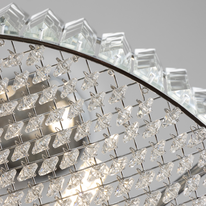 Brilagi - Lampadario LED in cristallo a sospensione su cavo GLAMOUR 5xG9/42W/230V