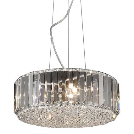 Brilagi - Lampadario LED in cristallo a sospensione su cavo GLAMOUR 5xG9/42W/230V