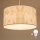 Brilagi - Lampadario LED per bambini a sospensione con cavo BOBO 1xE27/60W/230V Ø 35 cm bianco/coniglietti