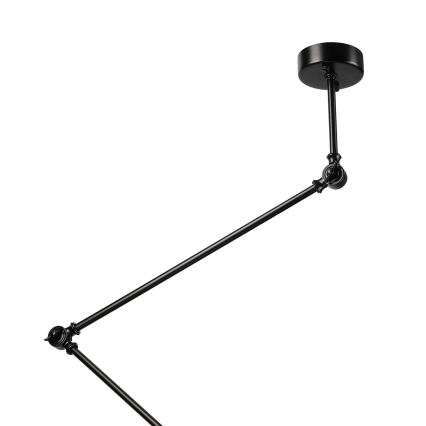 BRILAGI - Lampadario LED regolabile su asta IRONBEAM 1xE27/60W/230V nero