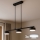 Brilagi - Lampadario LED RGB+CCT dimmerabile su cavo MONO 3xGX53/14W/230V 2700-6500K Wi-Fi Tuya nero
