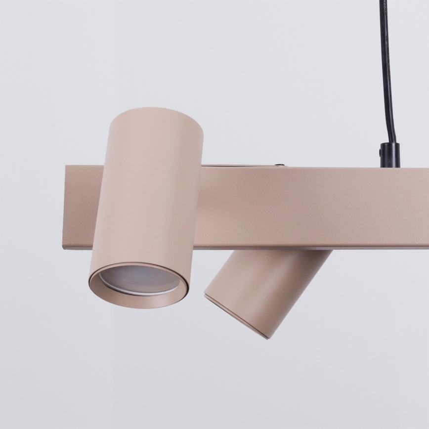 Brilagi - Lampadario dimmerabile LED RGBW su cavo SELE 4xGU10/6,5W/230V 2700-6500K beige
