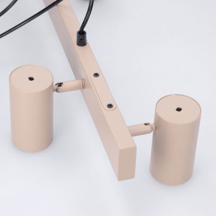 Brilagi - Lampadario dimmerabile LED RGBW su cavo SELE 4xGU10/6,5W/230V 2700-6500K beige