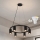 Brilagi - Lampadario LED RGBW dimmerabile a cavo SELE 6xGU10/6,5W/230V 2700-6500K nero + telecomando