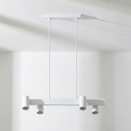 Brilagi - Lampadario LED RGBW dimmerabile sospeso a cavo SELE 4xGU10/6,5W/230V 2700-6500K bianco