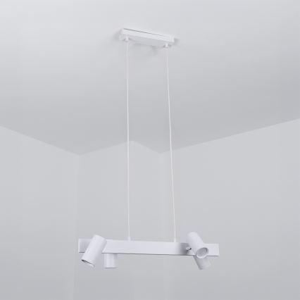 Brilagi - Lampadario LED RGBW dimmerabile sospeso a cavo SELE 4xGU10/6,5W/230V 2700-6500K bianco