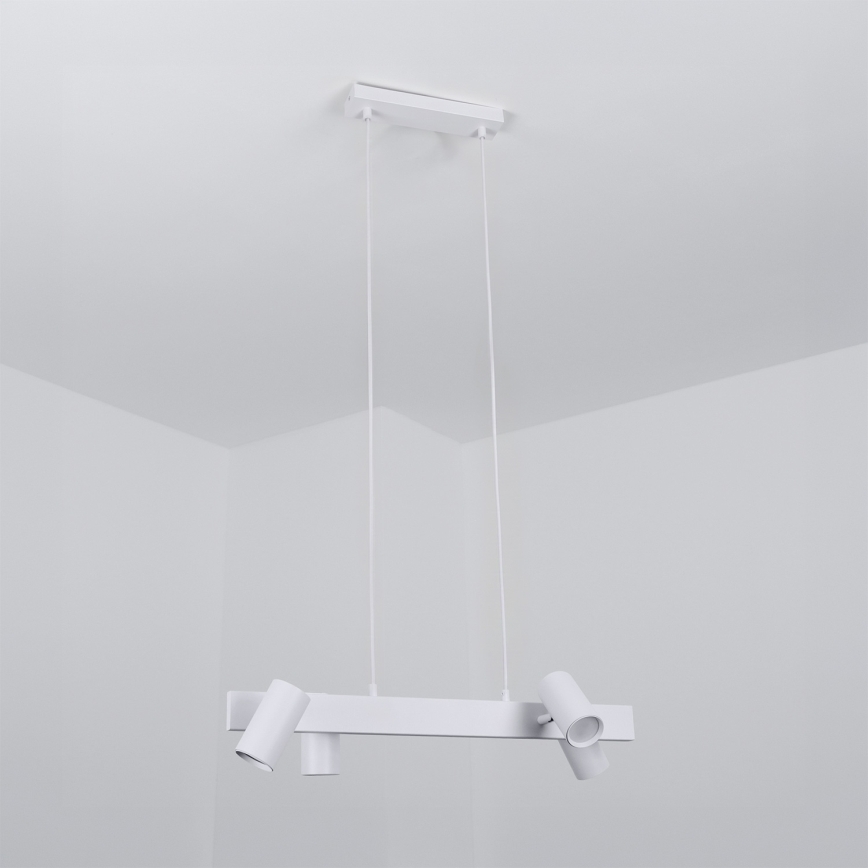 Brilagi - Lampadario LED RGBW dimmerabile sospeso a cavo SELE 4xGU10/6,5W/230V 2700-6500K bianco