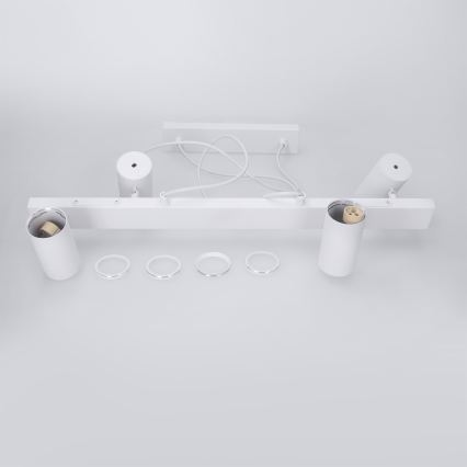 Brilagi - Lampadario LED RGBW dimmerabile sospeso a cavo SELE 4xGU10/6,5W/230V 2700-6500K bianco