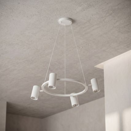 Brilagi - Lampadario LED RGBW dimmerabile a sospensione con cavo SELE 4xGU10/6,5W/230V 2700-6500K bianco