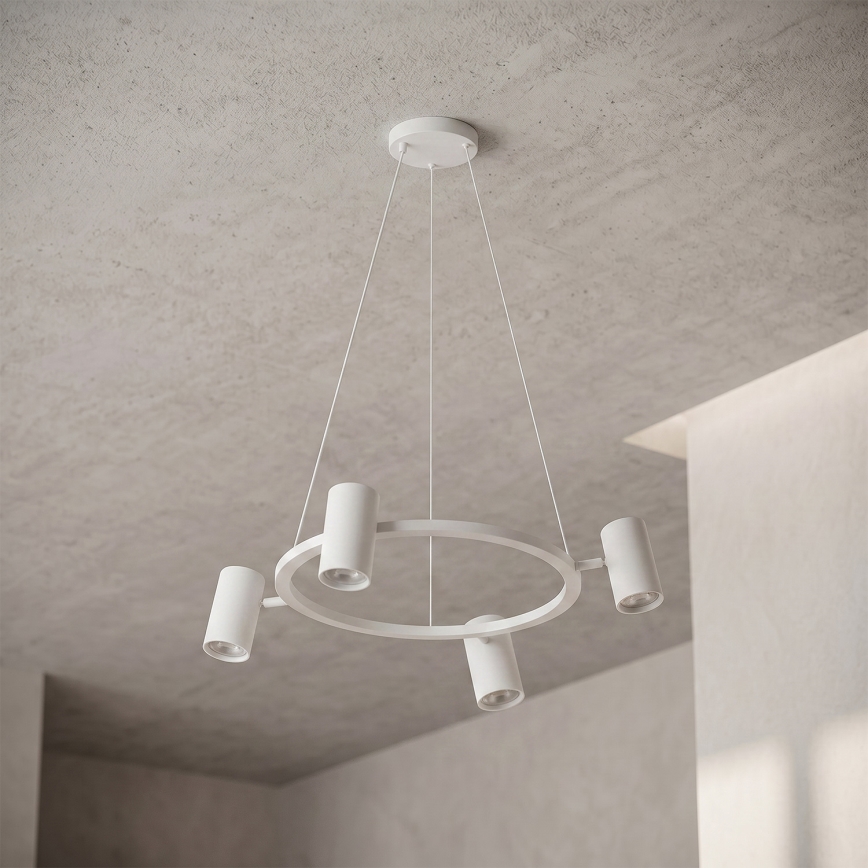 Brilagi - Lampadario LED RGBW dimmerabile a sospensione con cavo SELE 4xGU10/6,5W/230V 2700-6500K bianco