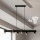Brilagi - Lampadario LED RGBW dimmerabile a sospensione su cavo SELE 6xGU10/6,5W/230V 2700-6500K nero + telecomando