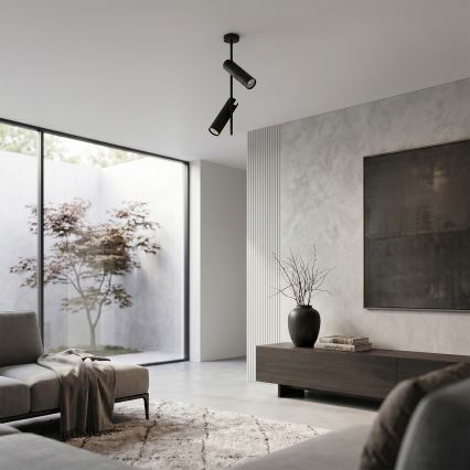 Brilagi - Lampadario a stelo LED RGBW dimmerabile BRANCH 2xGU10/6,5W/230V 2700-6500K nero