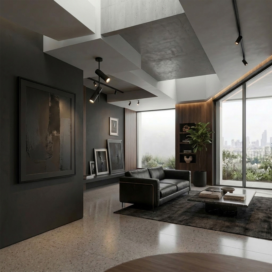 Brilagi - Lampadario a stelo LED RGBW dimmerabile BRANCH 2xGU10/6,5W/230V 2700-6500K nero