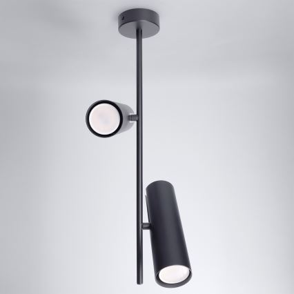 Brilagi - Lampadario a stelo LED RGBW dimmerabile BRANCH 2xGU10/6,5W/230V 2700-6500K nero
