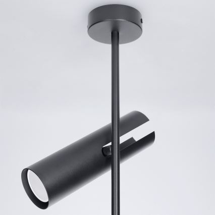 Brilagi - Lampadario a stelo LED RGBW dimmerabile BRANCH 2xGU10/6,5W/230V 2700-6500K nero