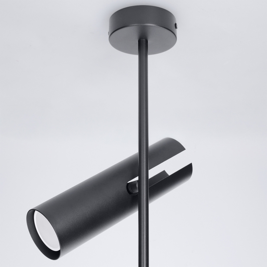 Brilagi - Lampadario a stelo LED RGBW dimmerabile BRANCH 2xGU10/6,5W/230V 2700-6500K nero