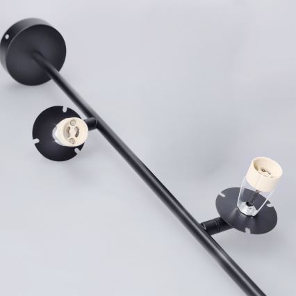Brilagi - Lampadario a stelo LED RGBW dimmerabile BRANCH 2xGU10/6,5W/230V 2700-6500K nero