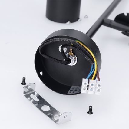 Brilagi - Lampadario a stelo LED RGBW dimmerabile BRANCH 2xGU10/6,5W/230V 2700-6500K nero