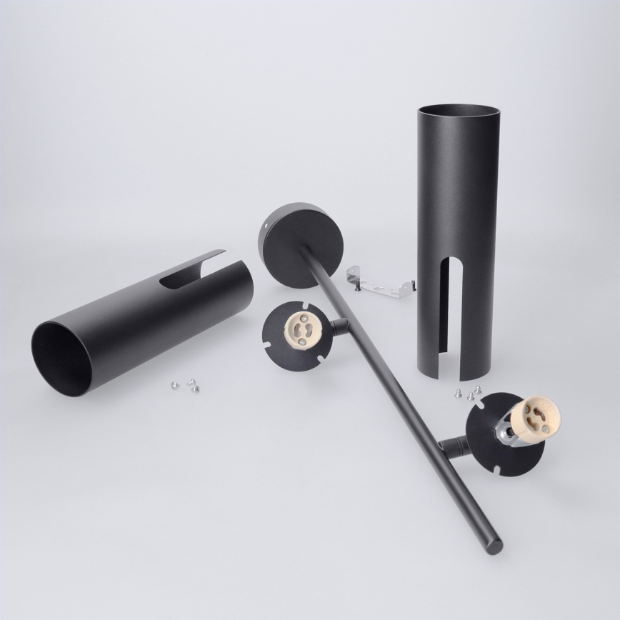 Brilagi - Lampadario a stelo LED RGBW dimmerabile BRANCH 2xGU10/6,5W/230V 2700-6500K nero