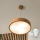 Brilagi - Lampadario LED RGBW dimmerabile sospeso a cavo CARVALHO 3xE27/9W/230V 2700-6500K Wi-Fi rovere Ø 47,5 cm