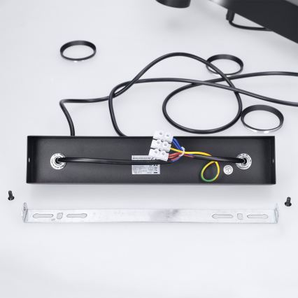 Brilagi - Lampadario LED RGBW dimmerabile a sospensione con cavo SELE 4xGU10/6,5W/230V 2700-6500K nero