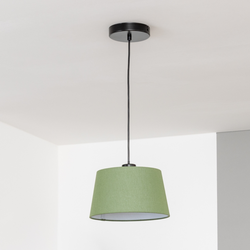 Brilagi - Lampadario LED sospeso con cavo CERIA 1xE27/40W/230V Ø 25 cm verde