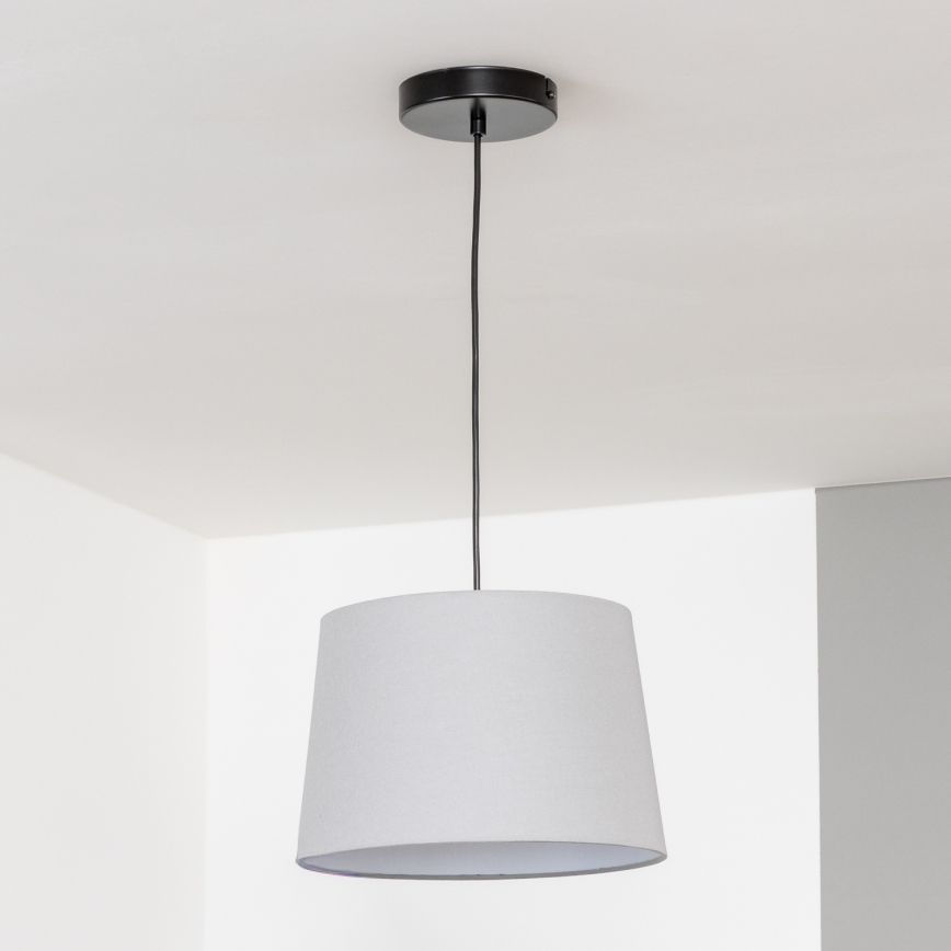 Brilagi - Lampadario LED sospeso con cavo CERIA 1xE27/40W/230V Ø 30 cm grigio