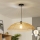 Brilagi - Lampadario LED sospeso con cavo CERIA BOHO 1xE27/40W/230V Ø 70 cm marrone